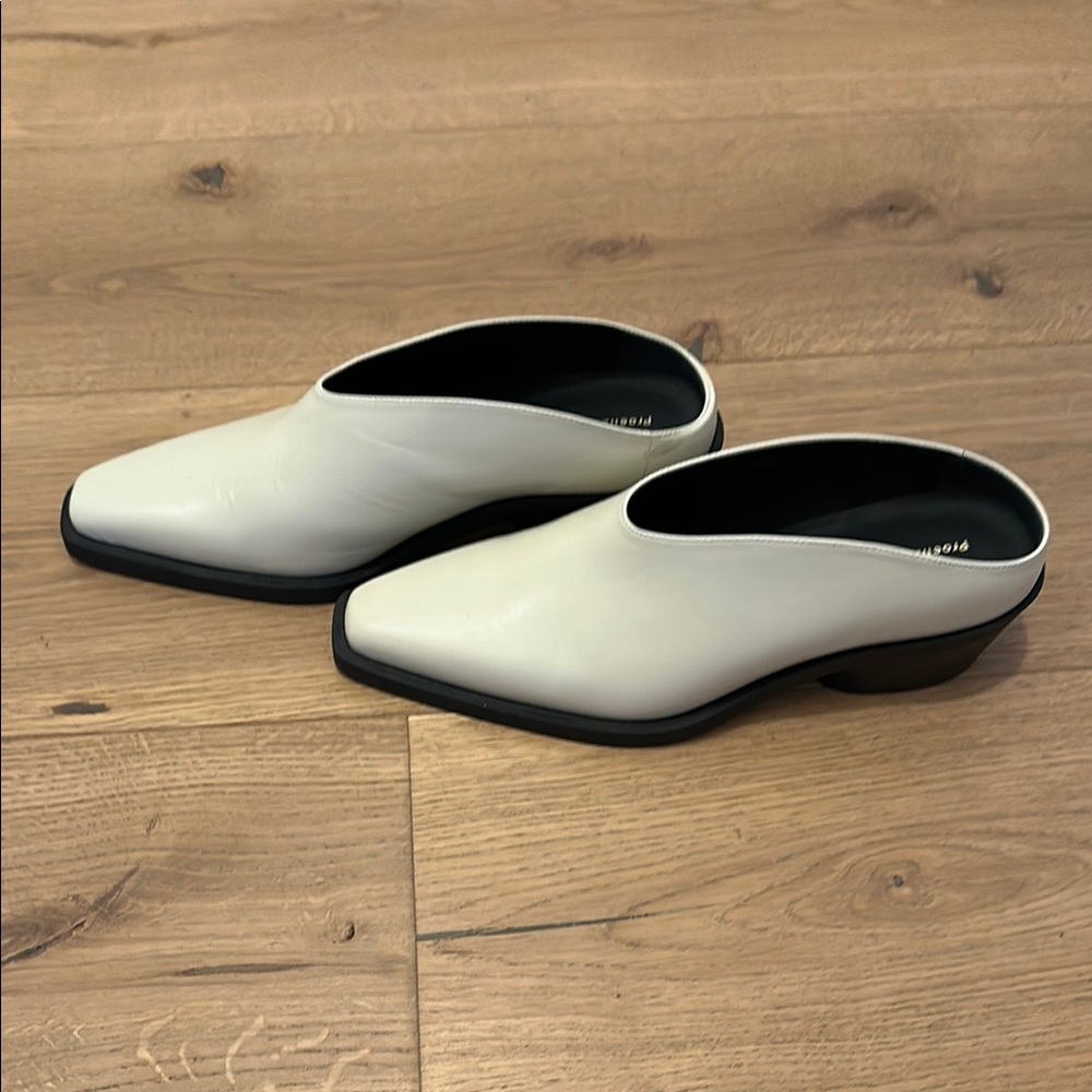 Proenza Schouler Bronco Leather Mules